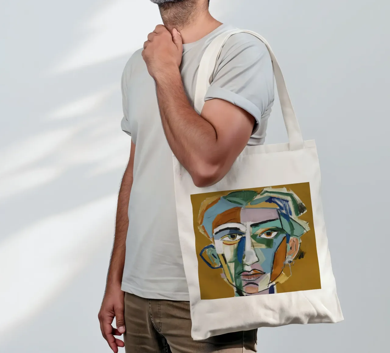 Blue Serenity tote bag by Lunar Templar