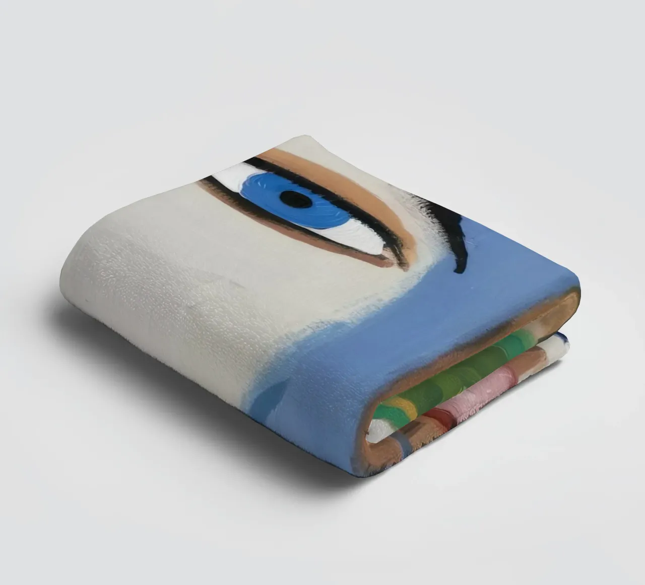 Abstract Fusion towel by Lunar Templar