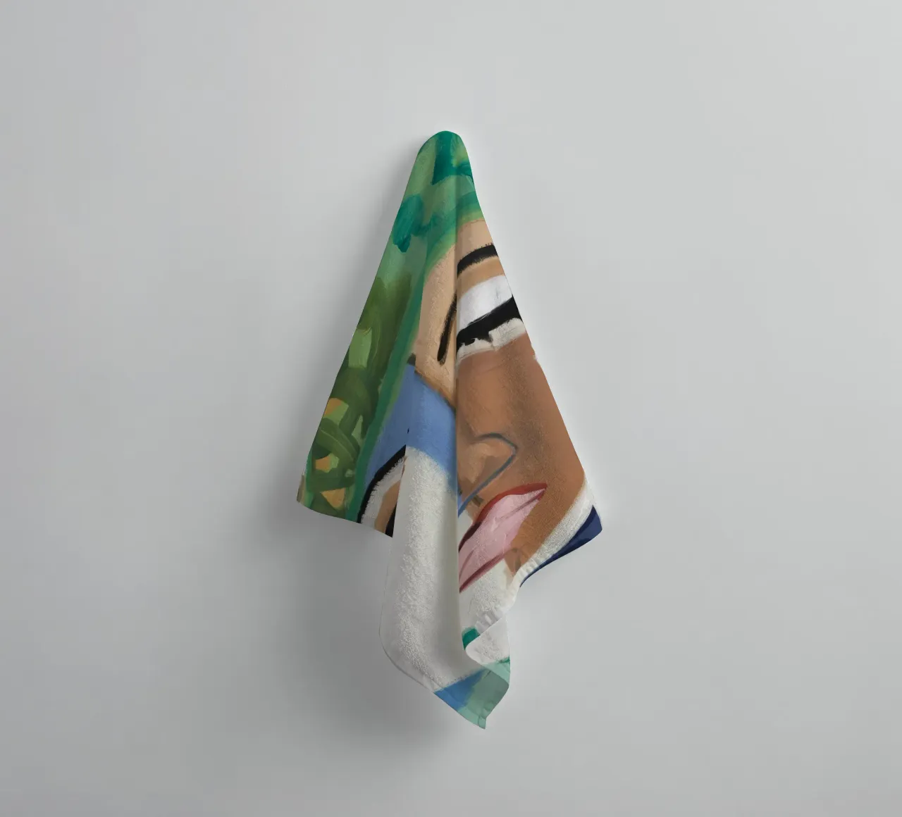 Abstract Fusion towel by Lunar Templar