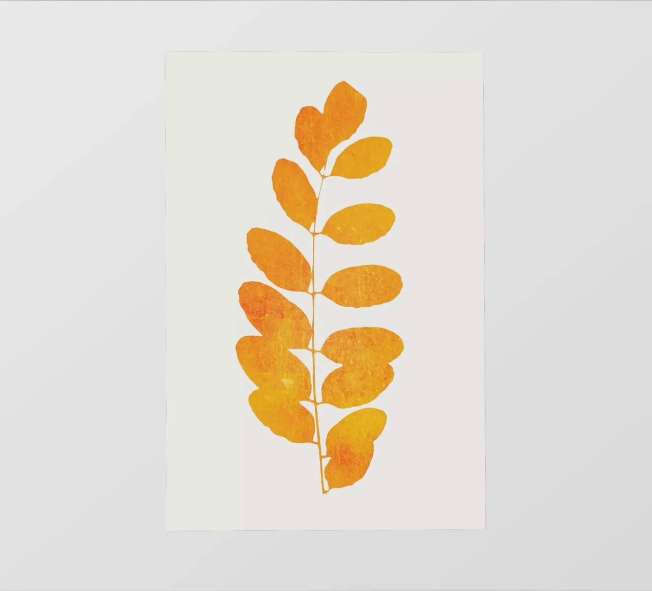 Oak Leaf telo in pvc da Kubistika