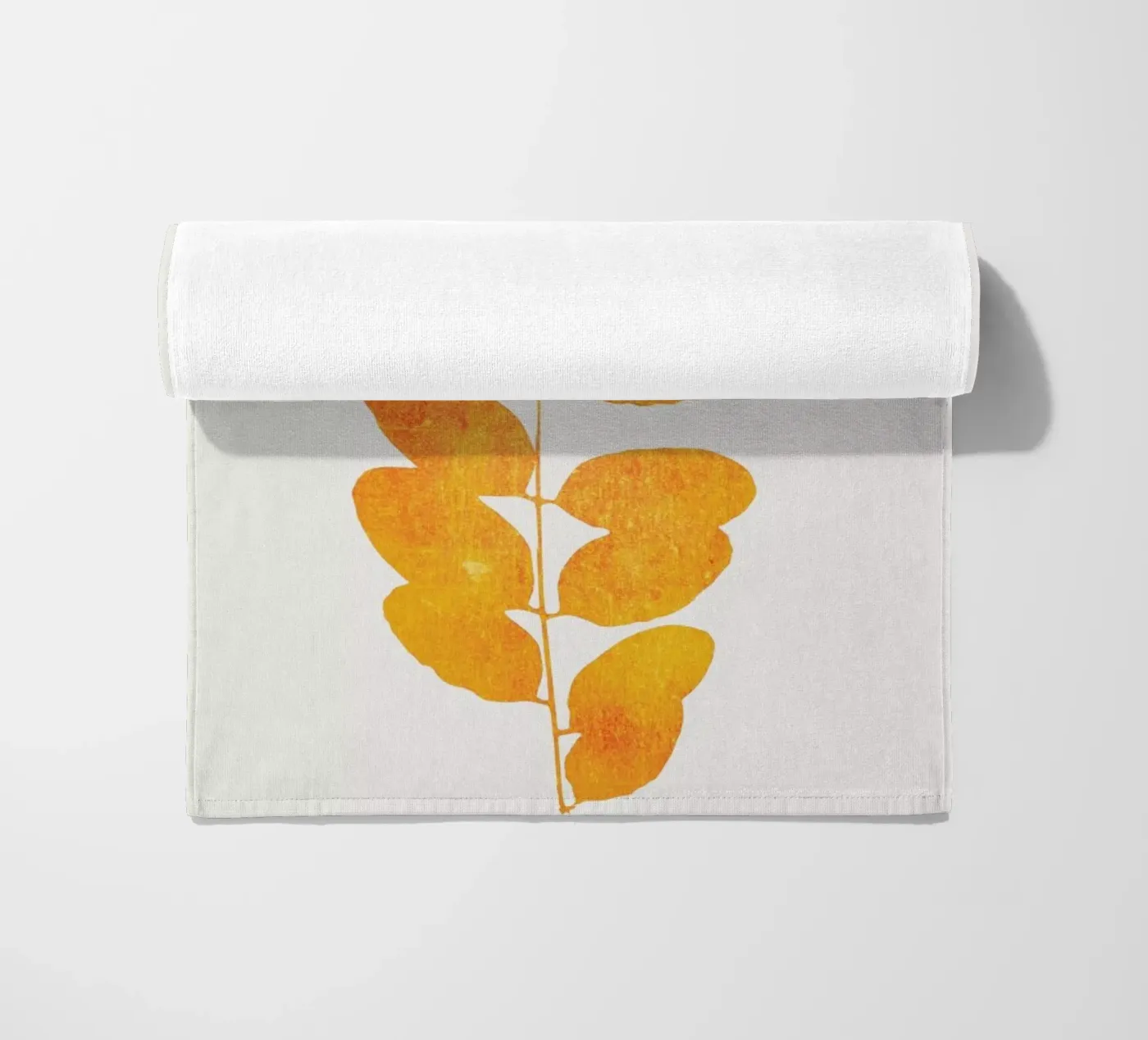 Oak Leaf Strandtuch von Kubistika