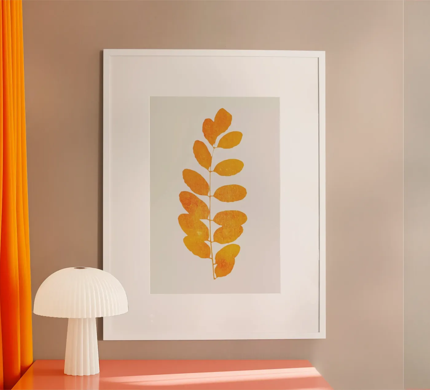 Oak Leaf poster da Kubistika