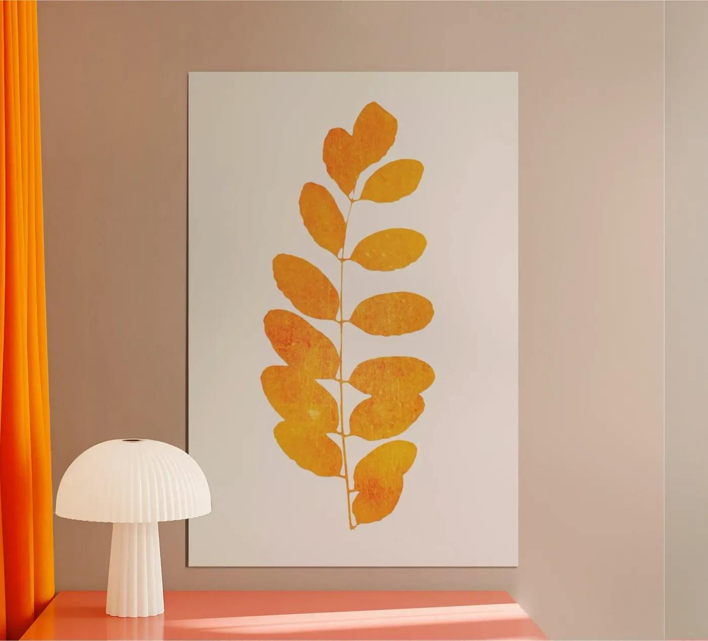 Oak Leaf poster da Kubistika