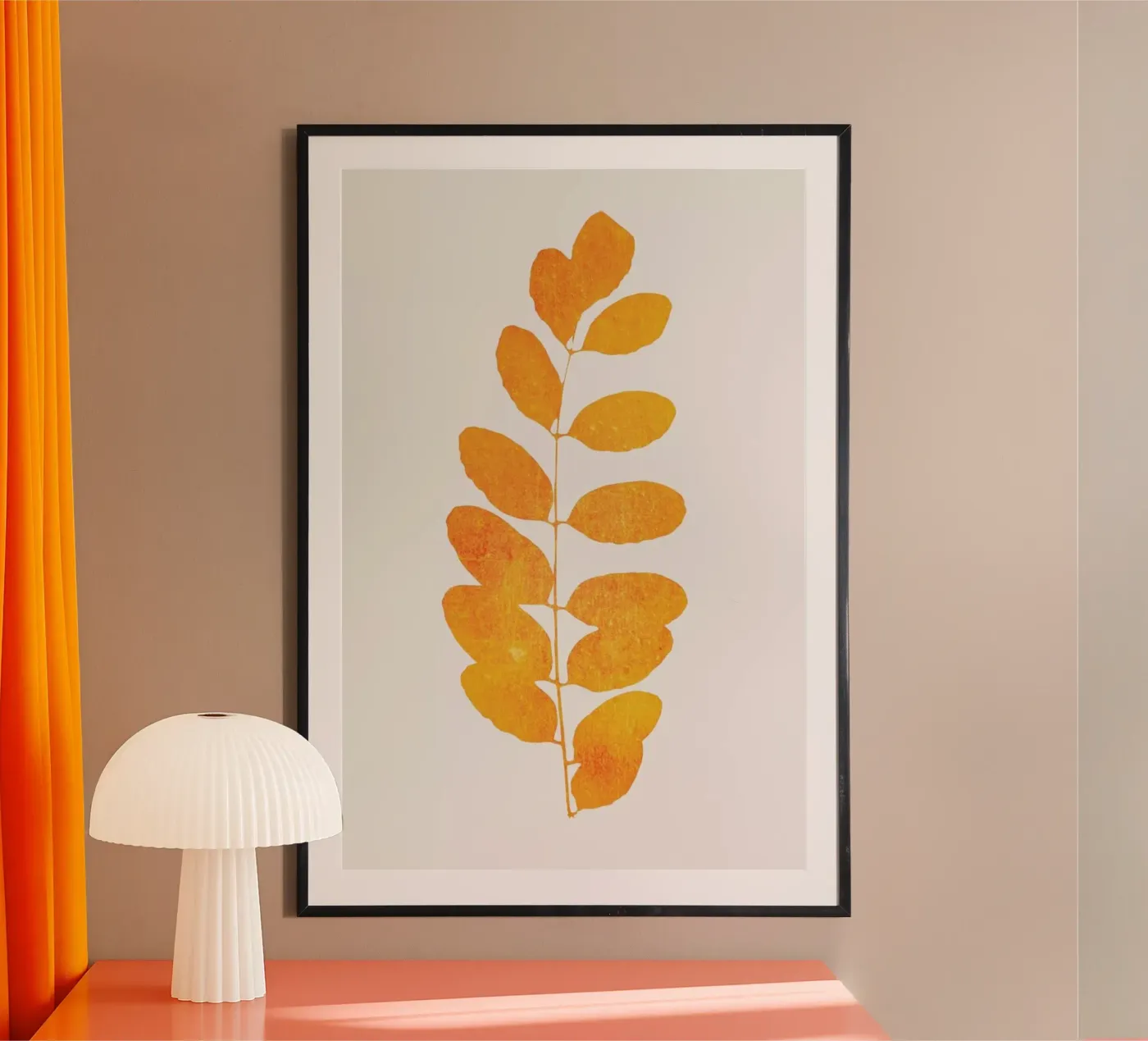 Oak Leaf poster van Kubistika