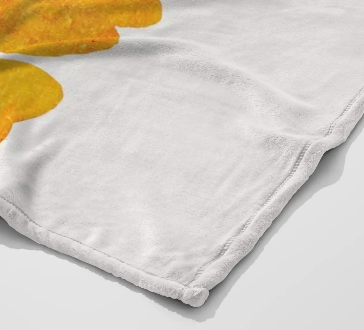 Oak Leaf fleece blanket by Kubistika