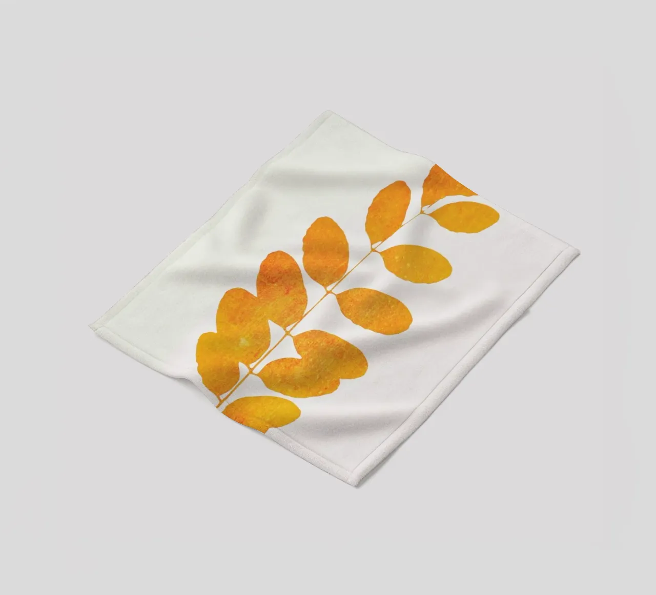 Oak Leaf fleecedeken van Kubistika