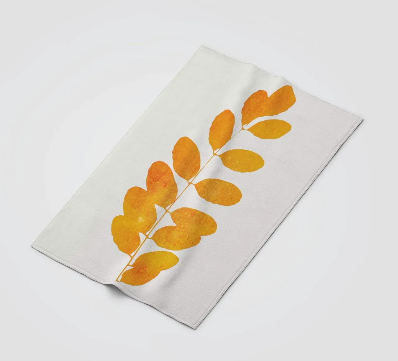 Oak Leaf fleecedeken van Kubistika