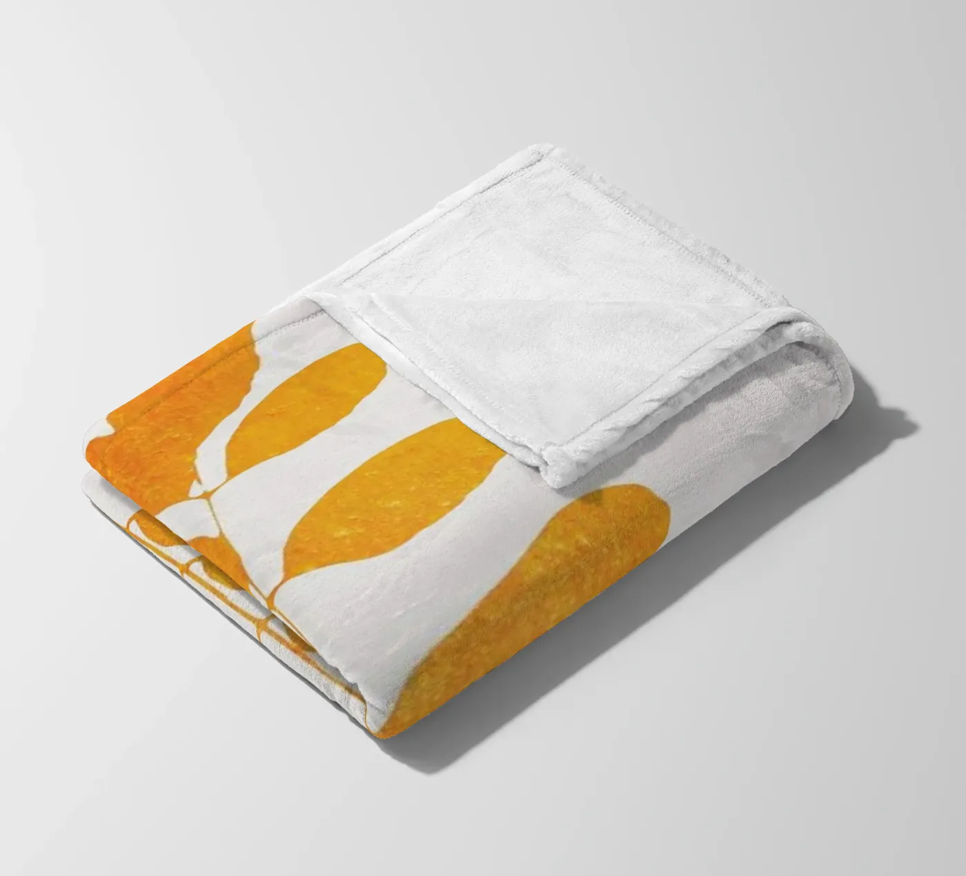 Oak Leaf fleece blanket by Kubistika