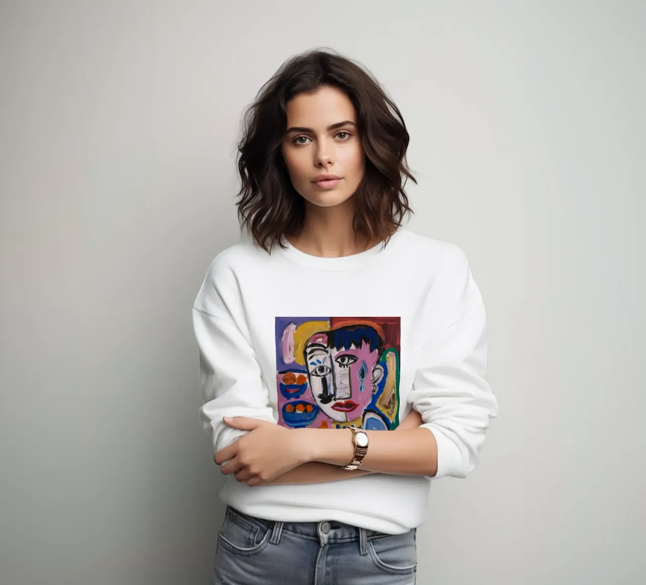 Tearful Reflection sweatshirt by Lunar Templar