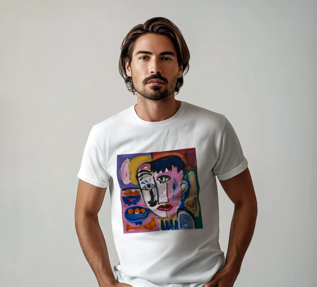Tearful Reflection t-shirt by Lunar Templar