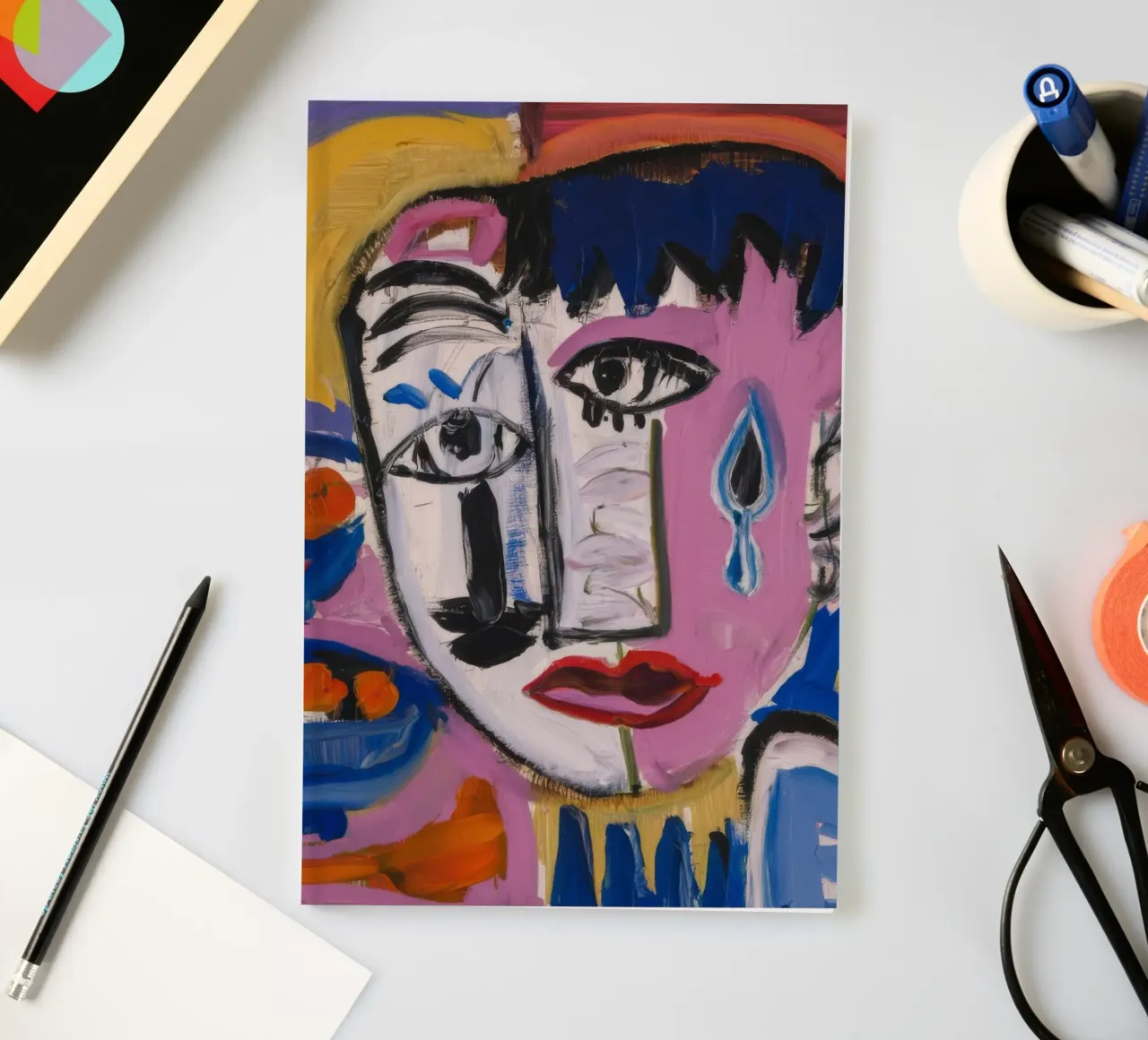Tearful Reflection notebook by Lunar Templar