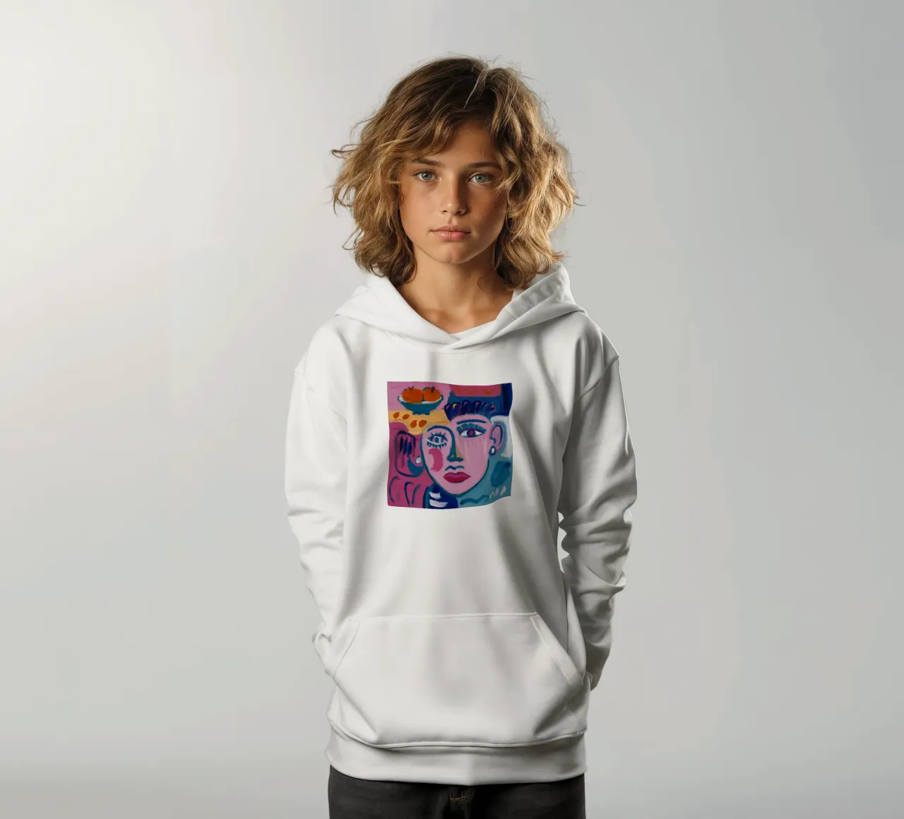 Caos colorato felpa bambino con cappuccio da Lunar Templar
