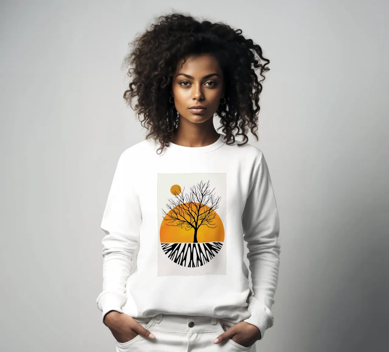 Warming Roots felpa da Kubistika