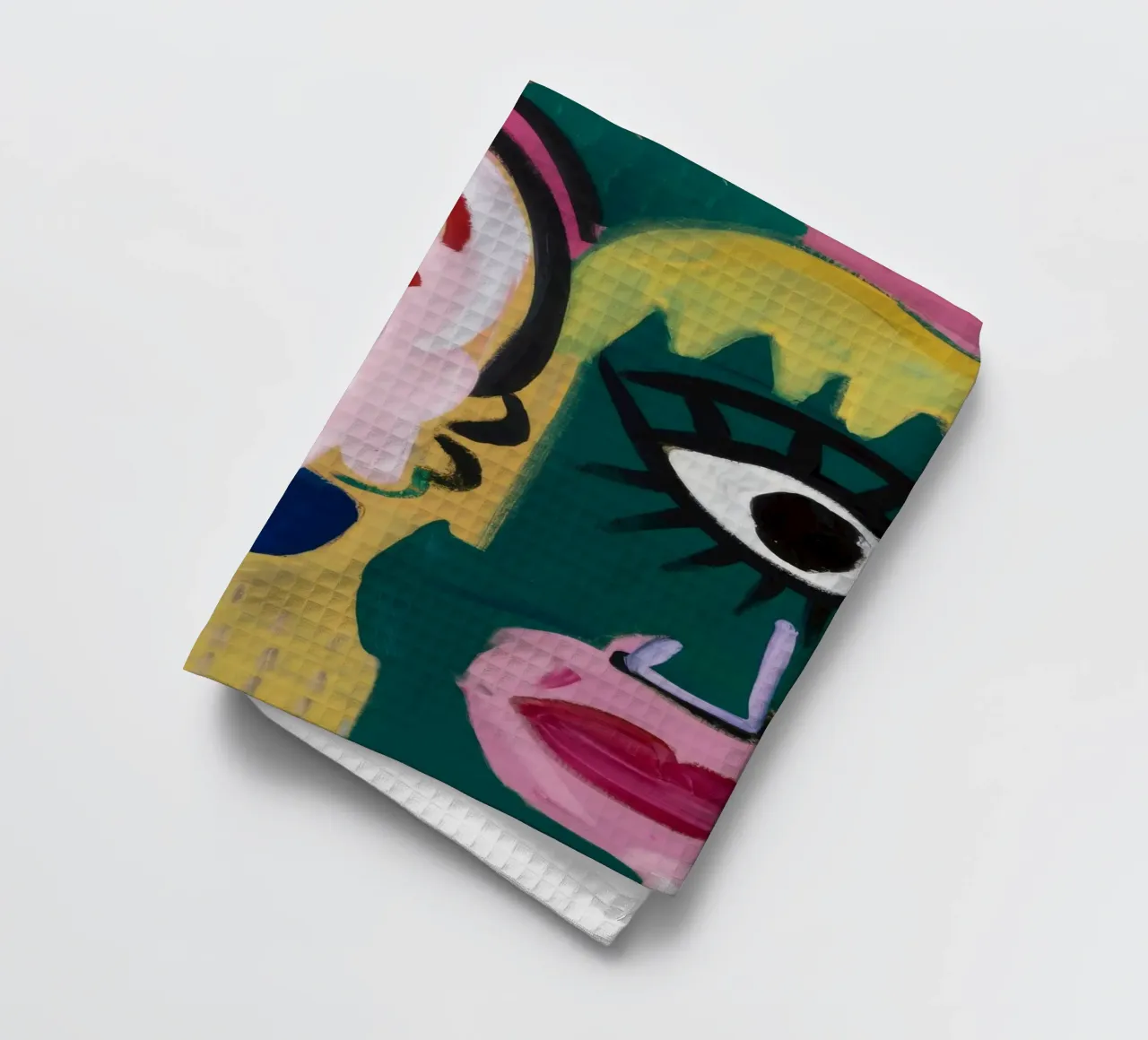Eye of Mystery tea towel by Lunar Templar