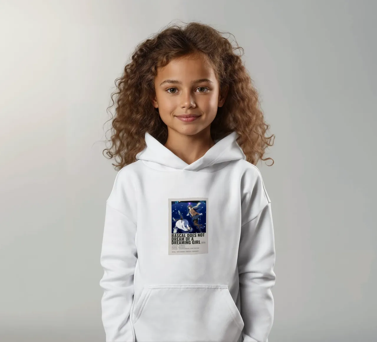 RASCAL DOES NOT DREAM OF A DREAMING GIRL 2019 felpa bambino con cappuccio da Totoya