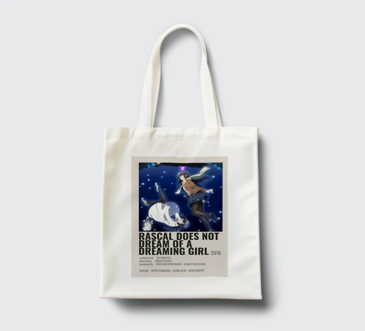 RASCAL DOES NOT DREAM OF A DREAMING GIRL 2019 borsa in juta da Totoya