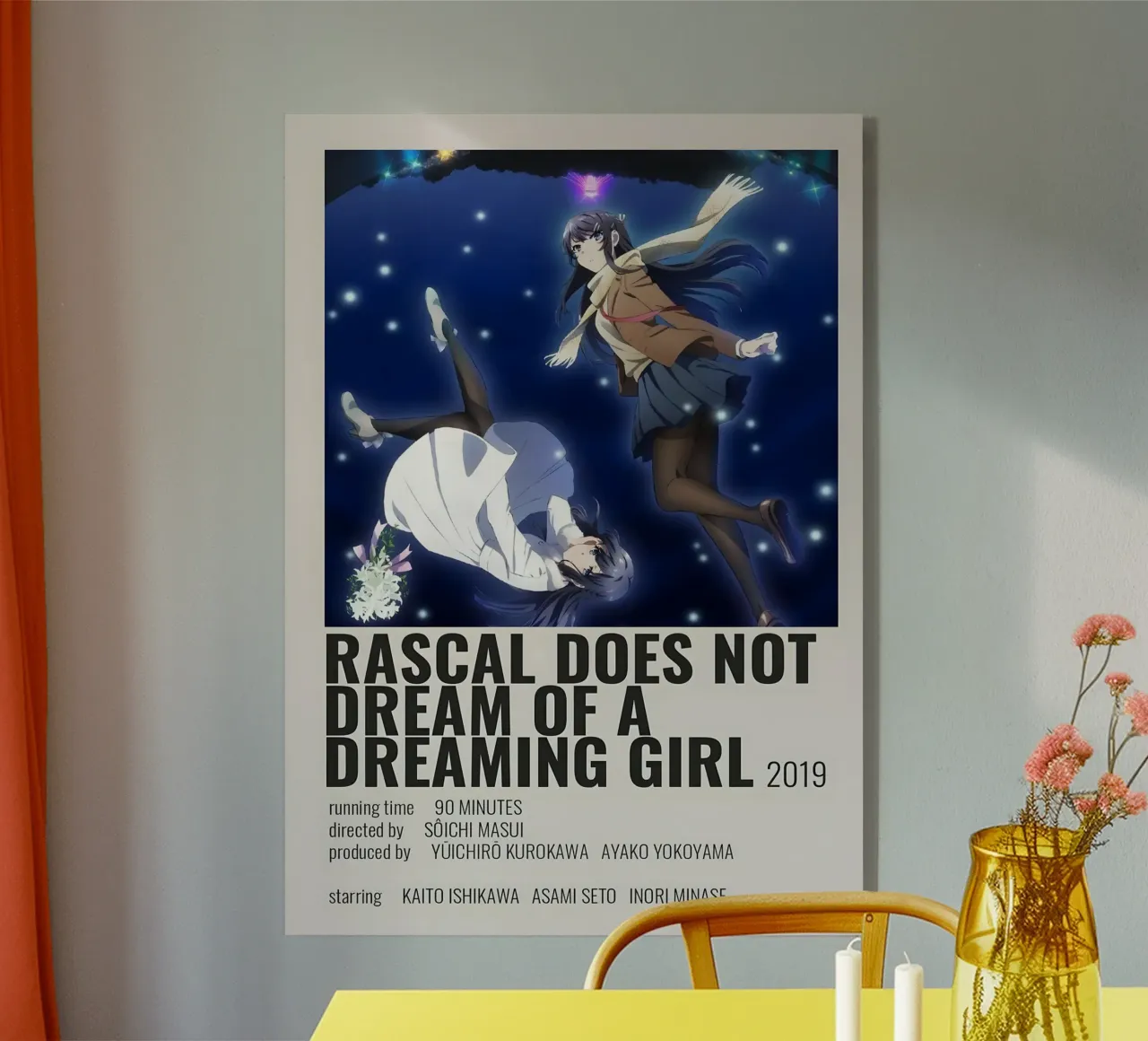RASCAL DOES NOT DREAM OF A DREAMING GIRL 2019 plexiglass da Totoya