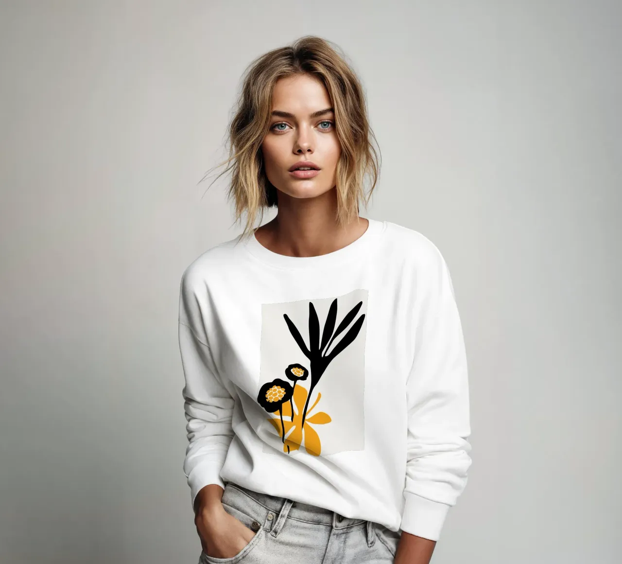 Blossom Beauty No.1 sweatshirt by Kubistika