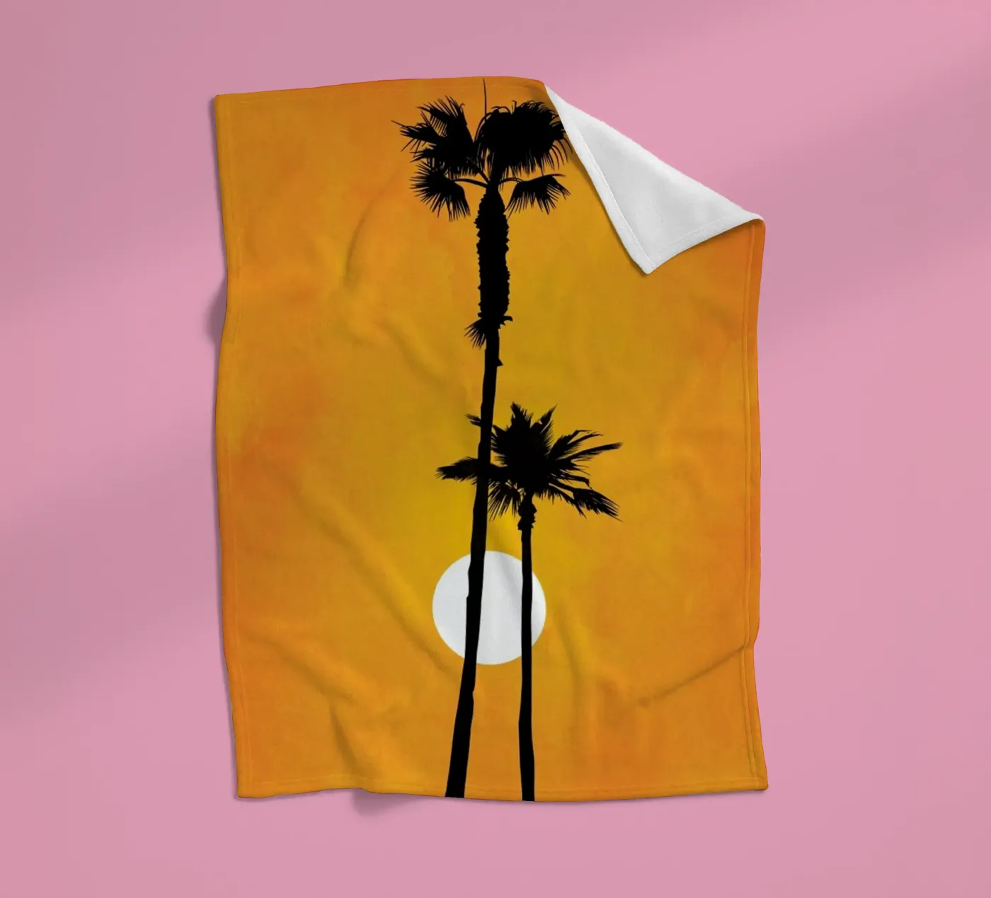 Sunset Boulevard fleecedeken van Kubistika