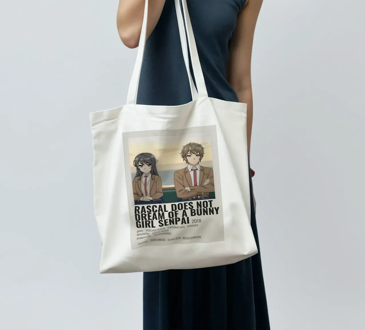 RASCAL DOES NOT DREAM OF A BUNNY GIRL SENPAI 2018 borsa in juta da Totoya