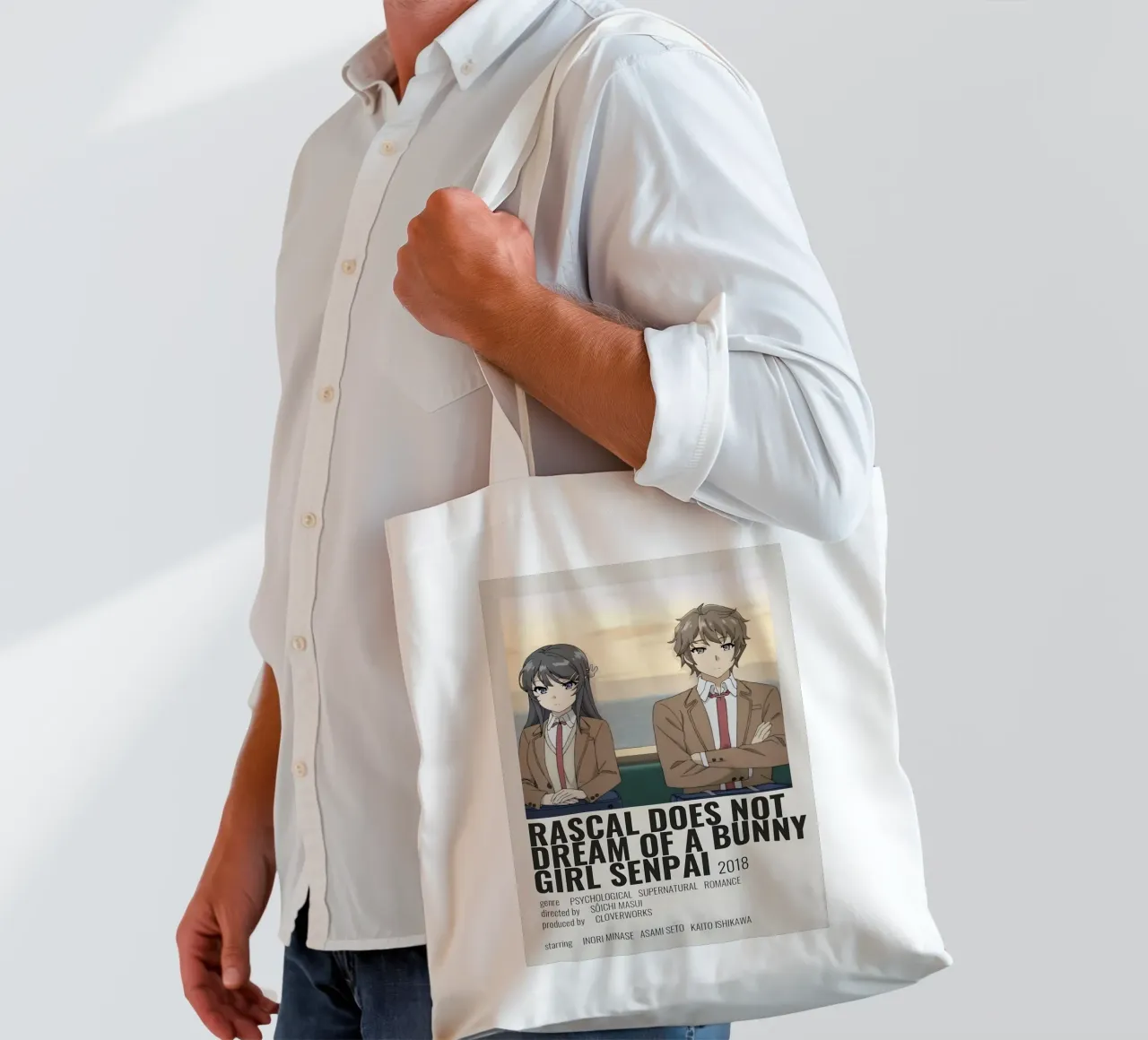 RASCAL DOES NOT DREAM OF A BUNNY GIRL SENPAI 2018 borsa in juta da Totoya