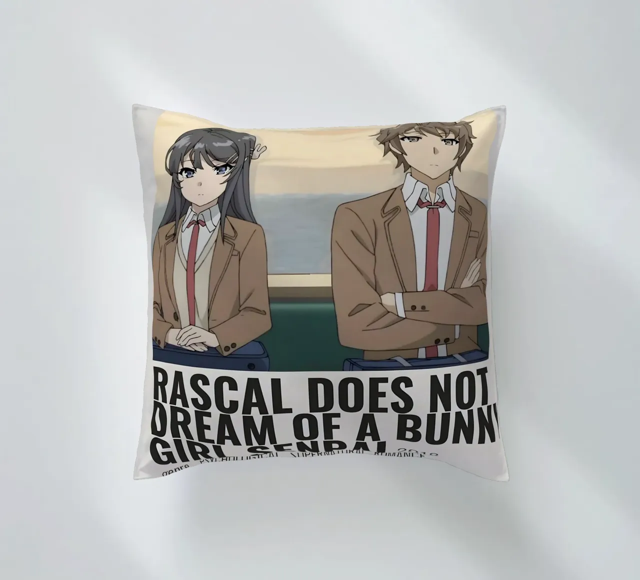 RASCAL DOES NOT DREAM OF A BUNNY GIRL SENPAI 2018 cuscino da Totoya