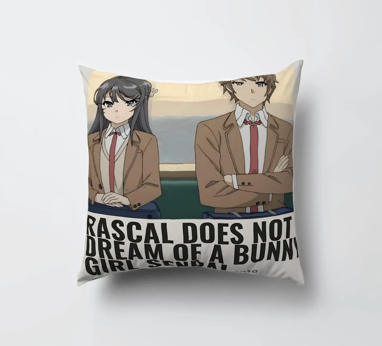 RASCAL DOES NOT DREAM OF A BUNNY GIRL SENPAI 2018 cuscino da Totoya