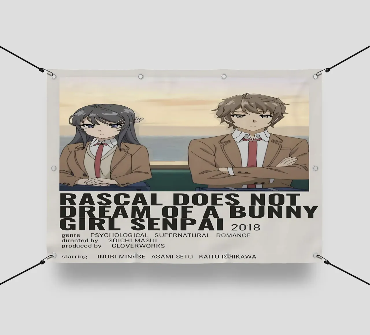 RASCAL DOES NOT DREAM OF A BUNNY GIRL SENPAI 2018 telo in pvc da Totoya