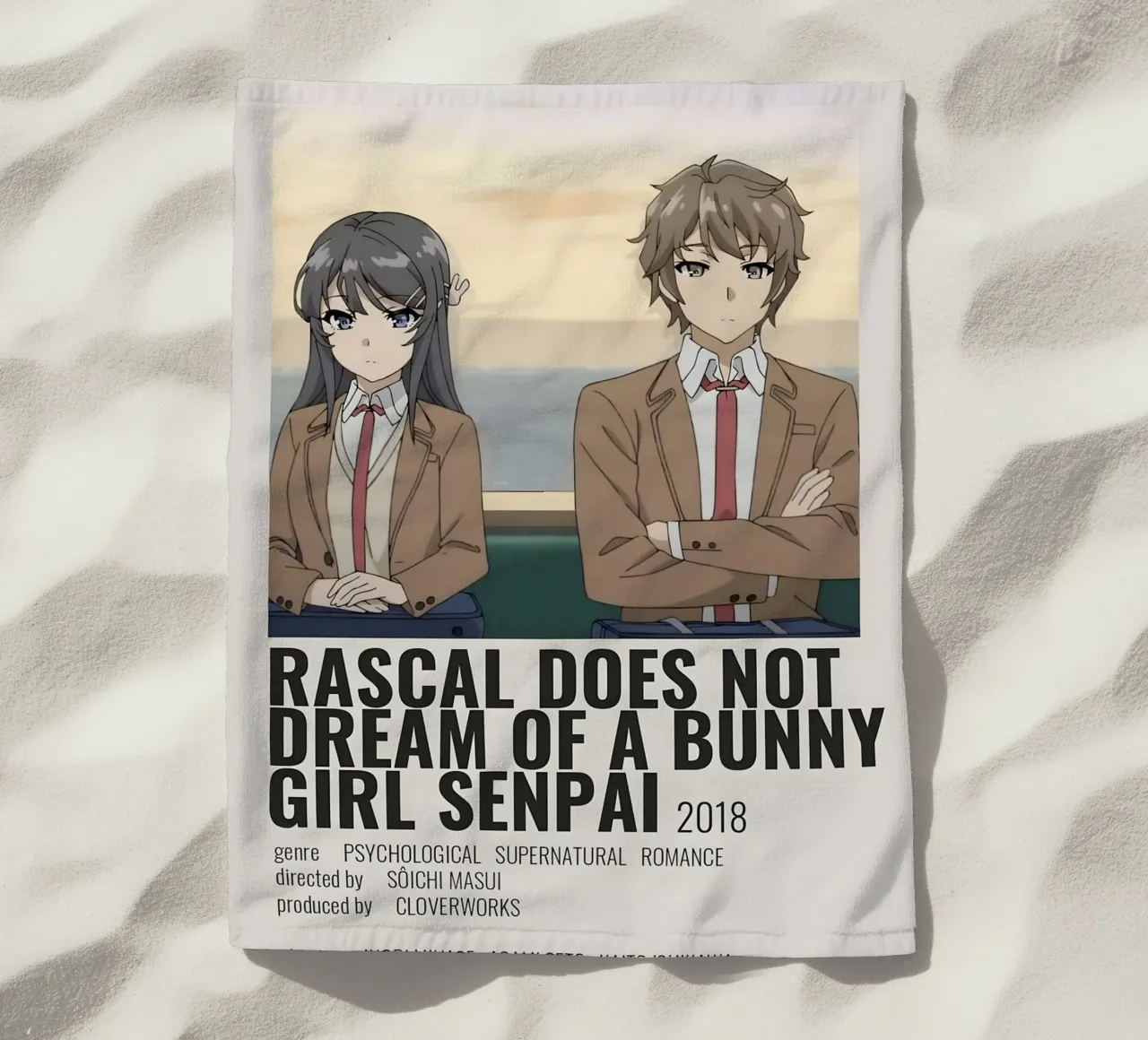 RASCAL DOES NOT DREAM OF A BUNNY GIRL SENPAI 2018 telo mare da Totoya