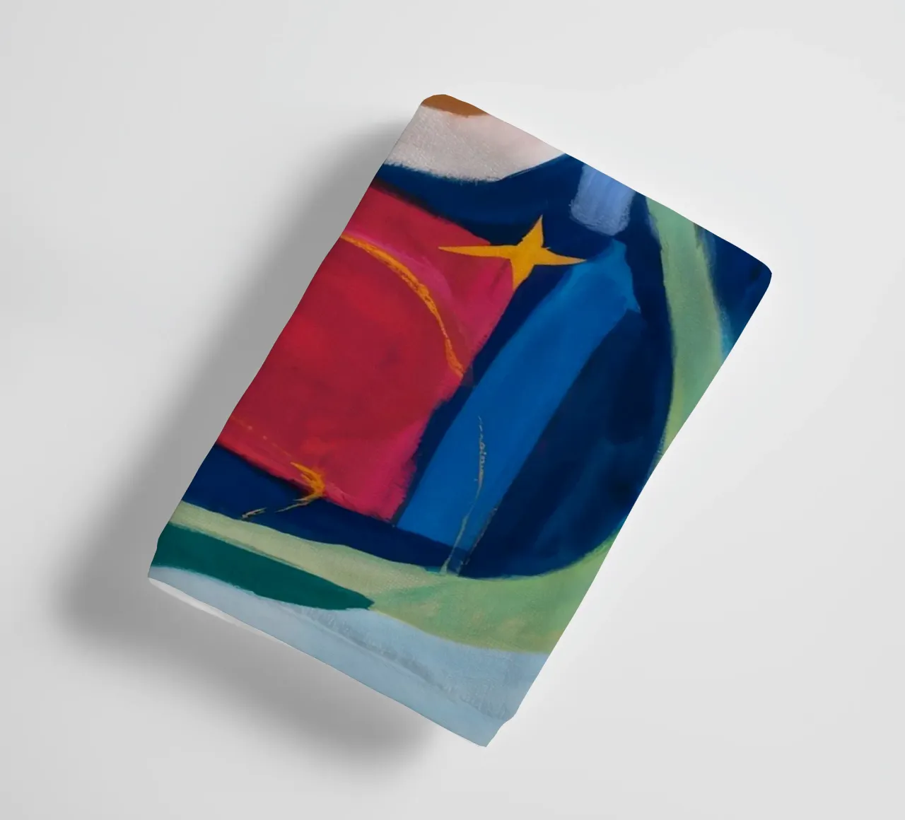 Mystieke abstracte symfonie badhanddoek van Lunar Templar