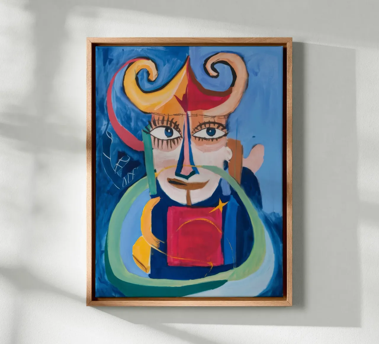 Mystieke abstracte symfonie canvas van Lunar Templar