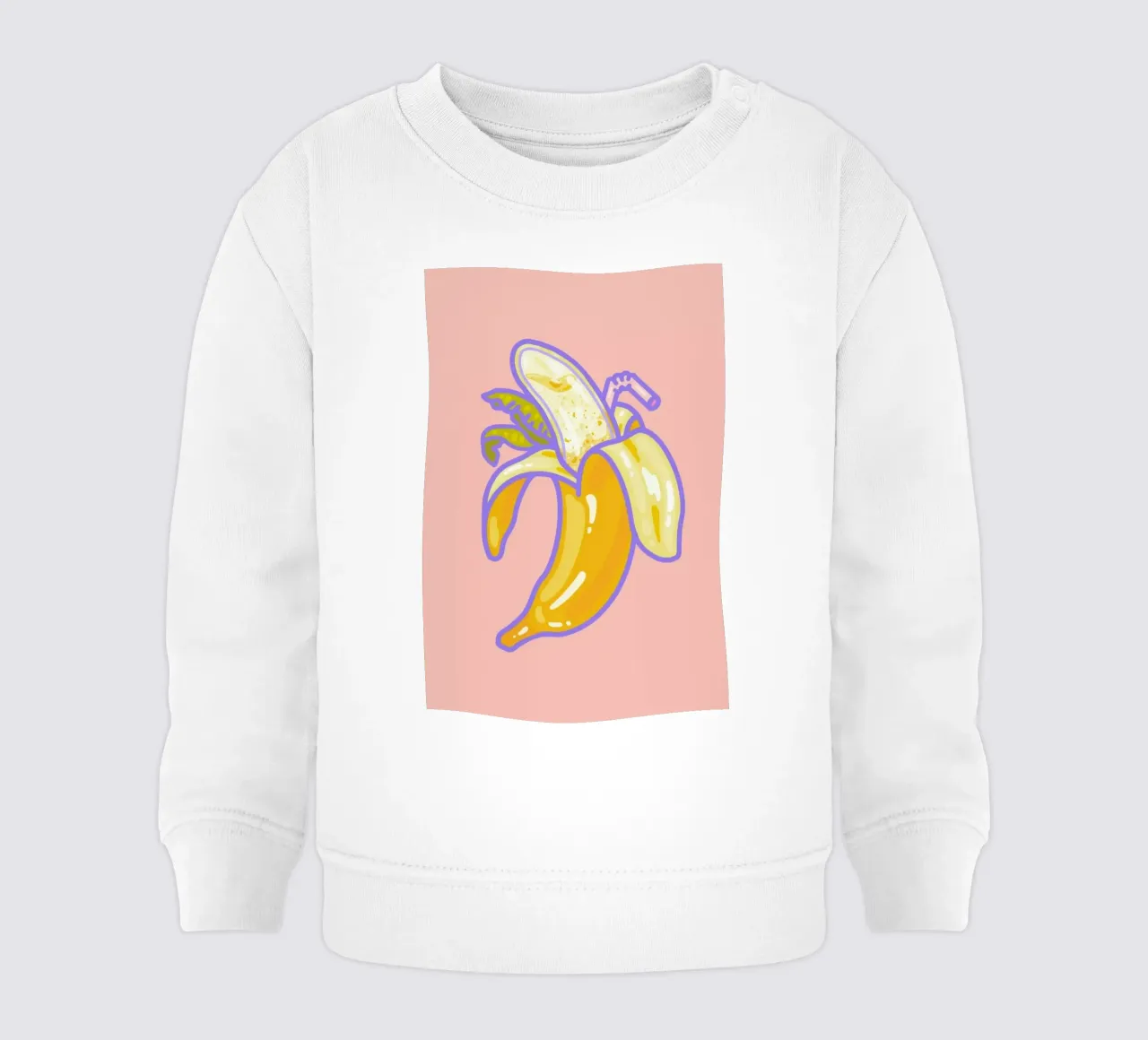 Banana Split felpa neonato da Laura O'Connor