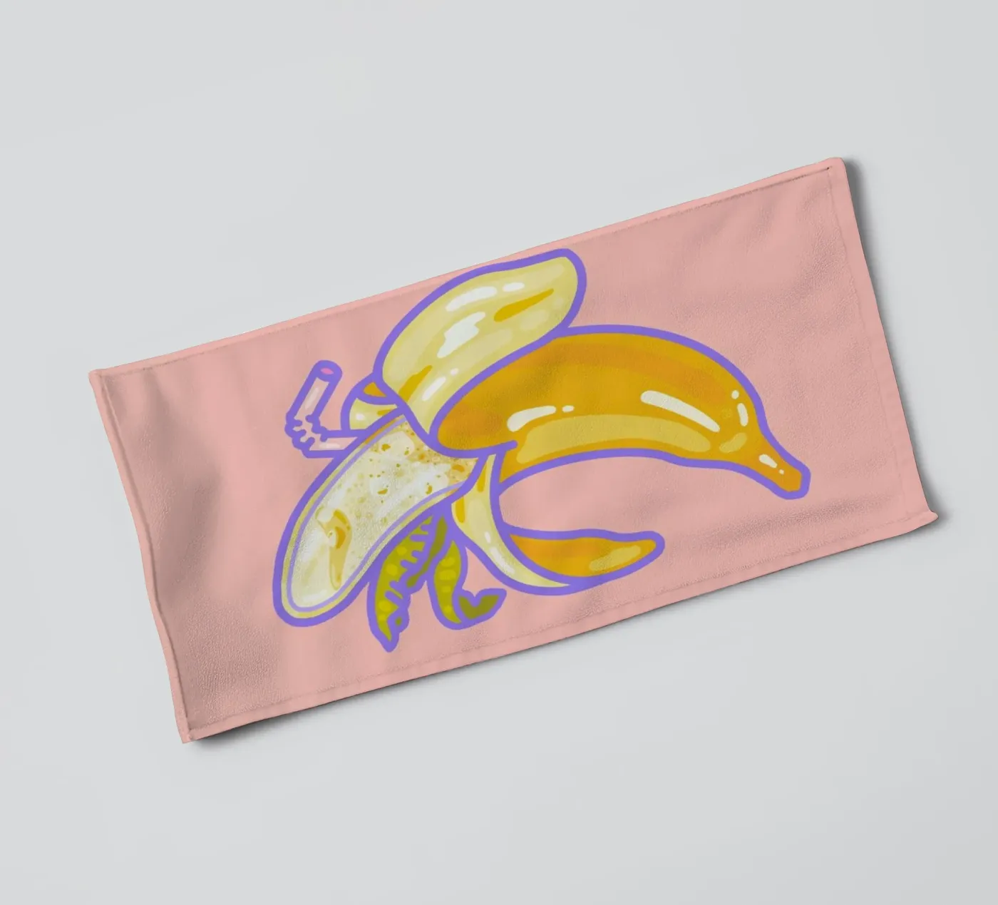 Banana Split towel by Laura O'Connor