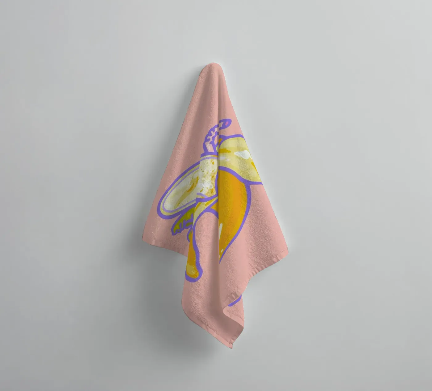 Banana Split towel by Laura O'Connor