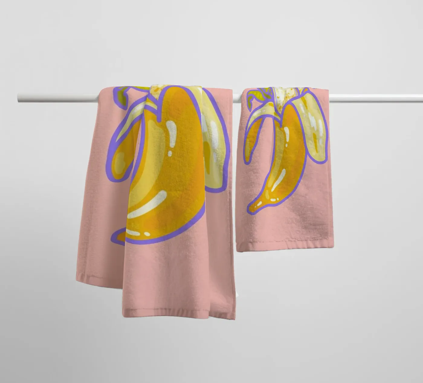 Banana Split towel by Laura O'Connor