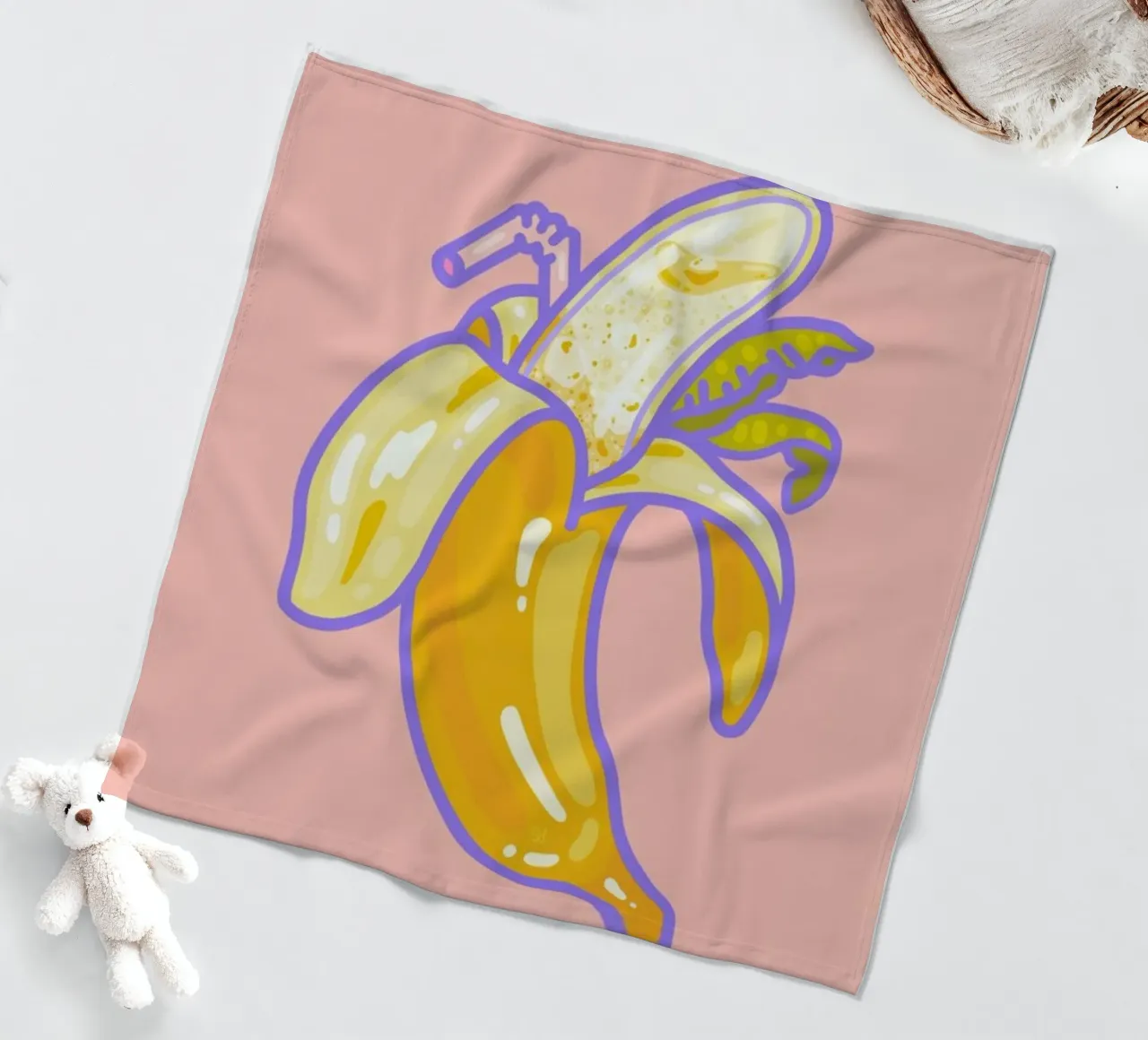 Banana Split Fleecedecke von Laura O'Connor