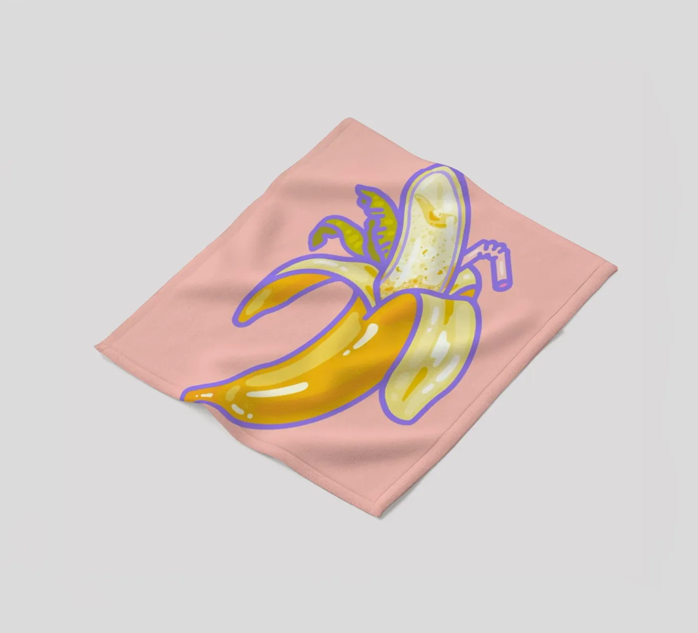 Banana Split fleecedeken van Laura O'Connor