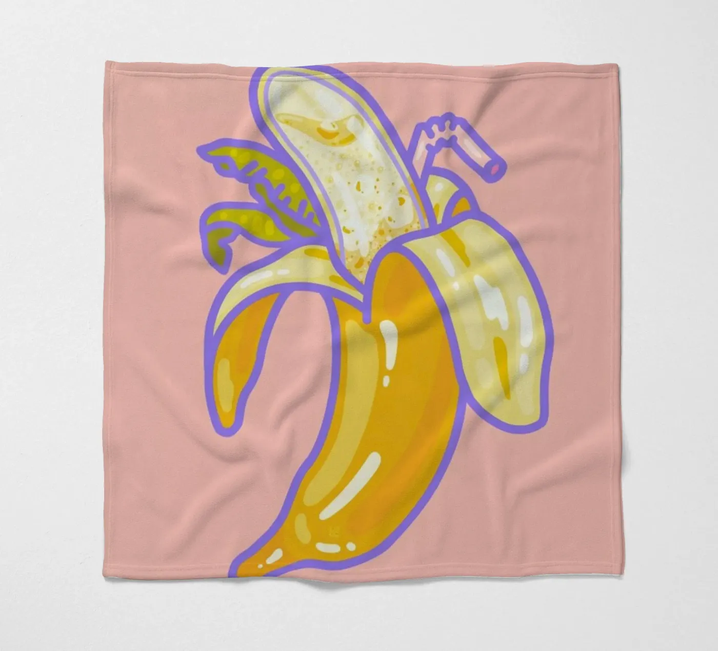 Banana Split fleecedeken van Laura O'Connor