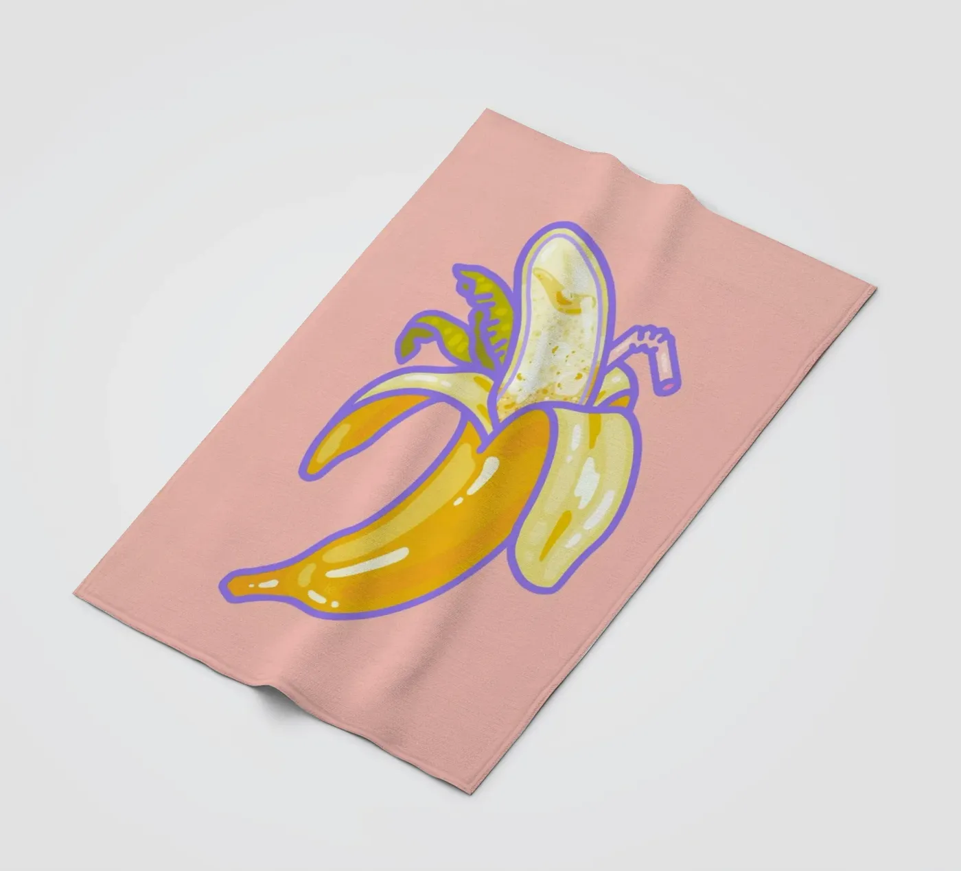 Banana Split fleecedeken van Laura O'Connor