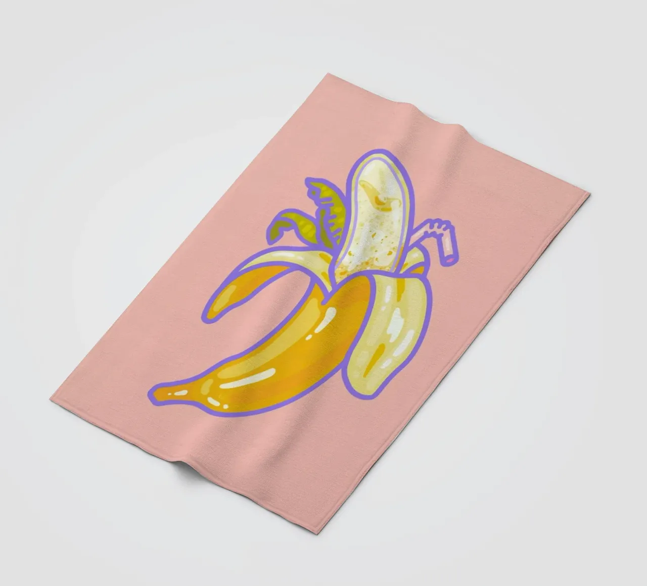 Banana Split Fleecedecke von Laura O'Connor