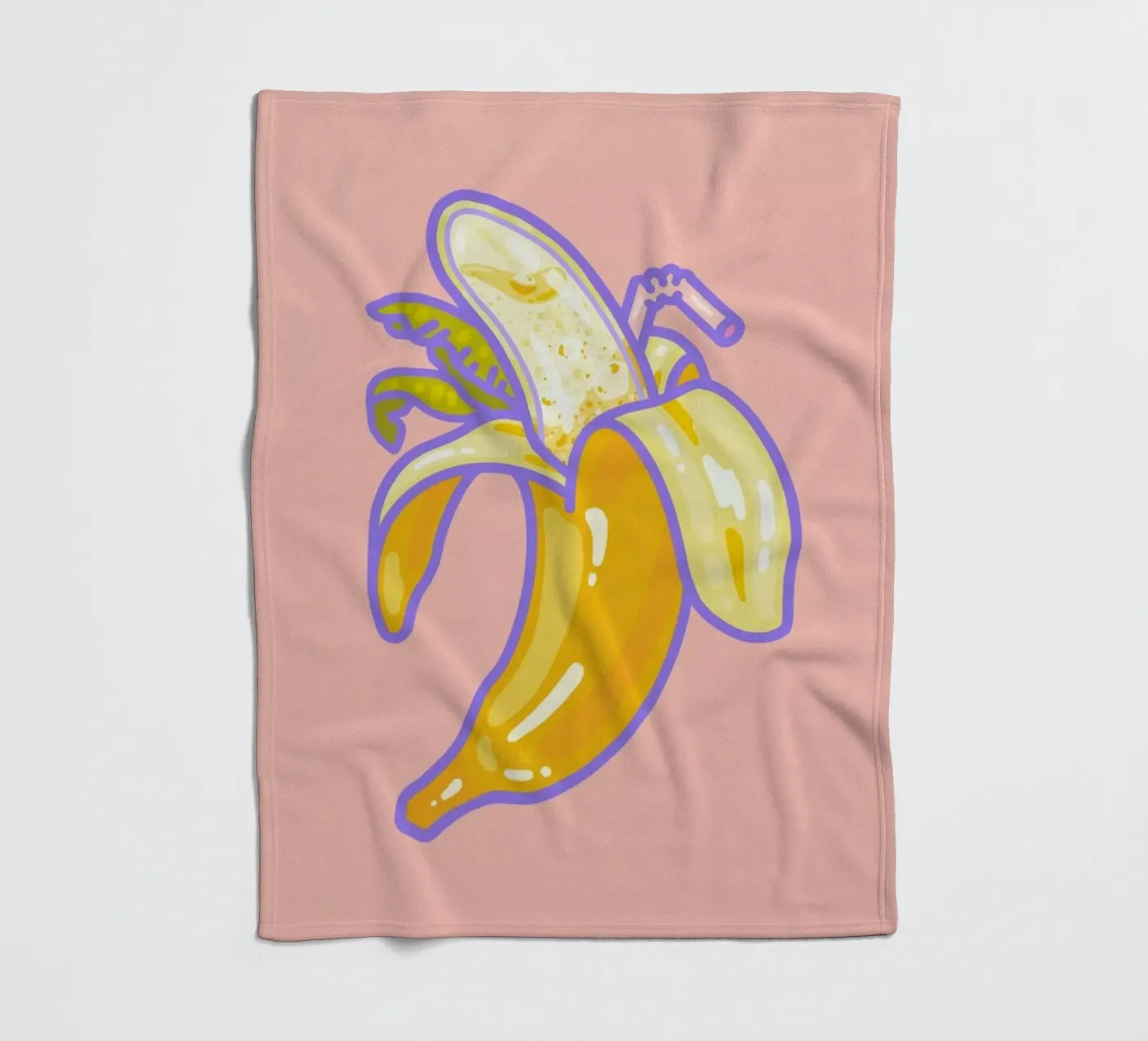 Banana Split fleecedeken van Laura O'Connor