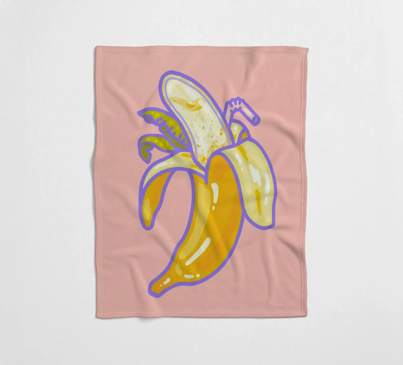 Banana Split fleecedeken van Laura O'Connor