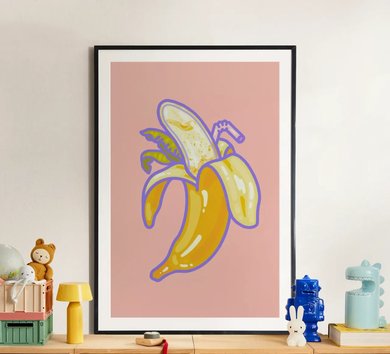 Banana Split poster by Laura O'Connor