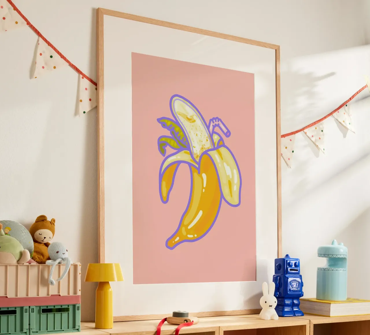 Banana Split poster by Laura O'Connor