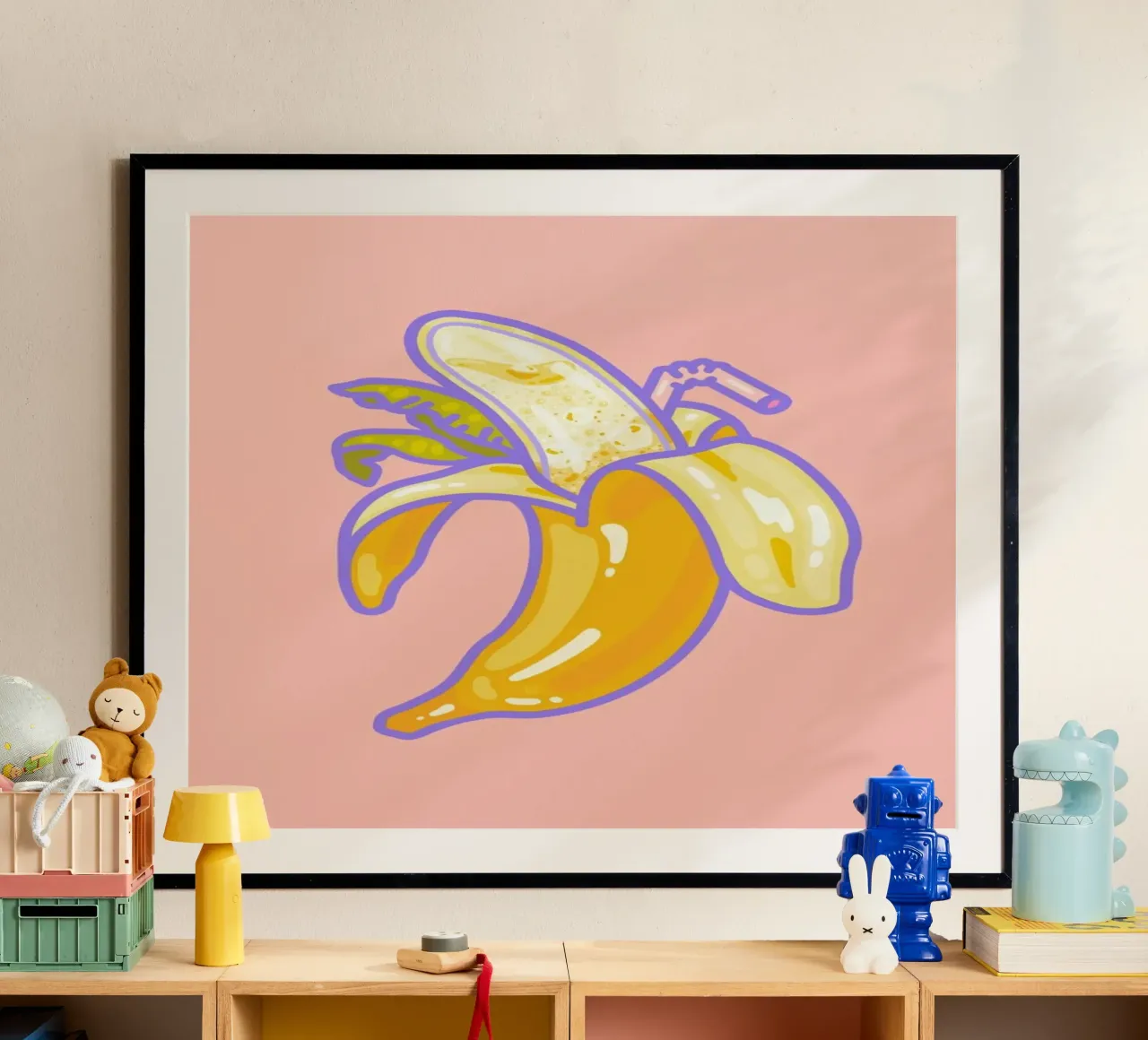 Banana Split poster by Laura O'Connor