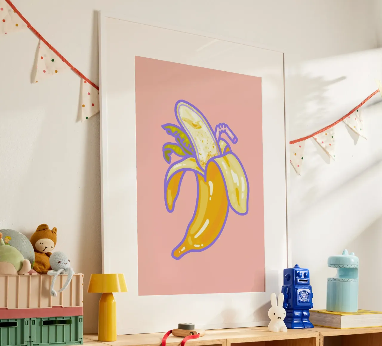 Banana Split poster by Laura O'Connor