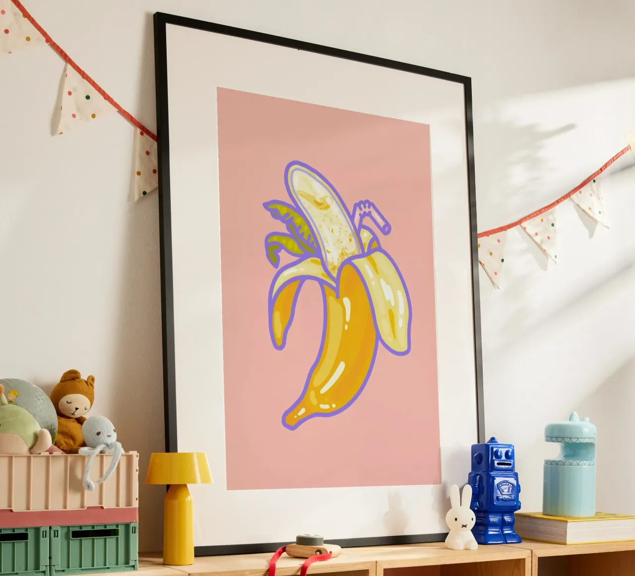 Banana Split poster by Laura O'Connor