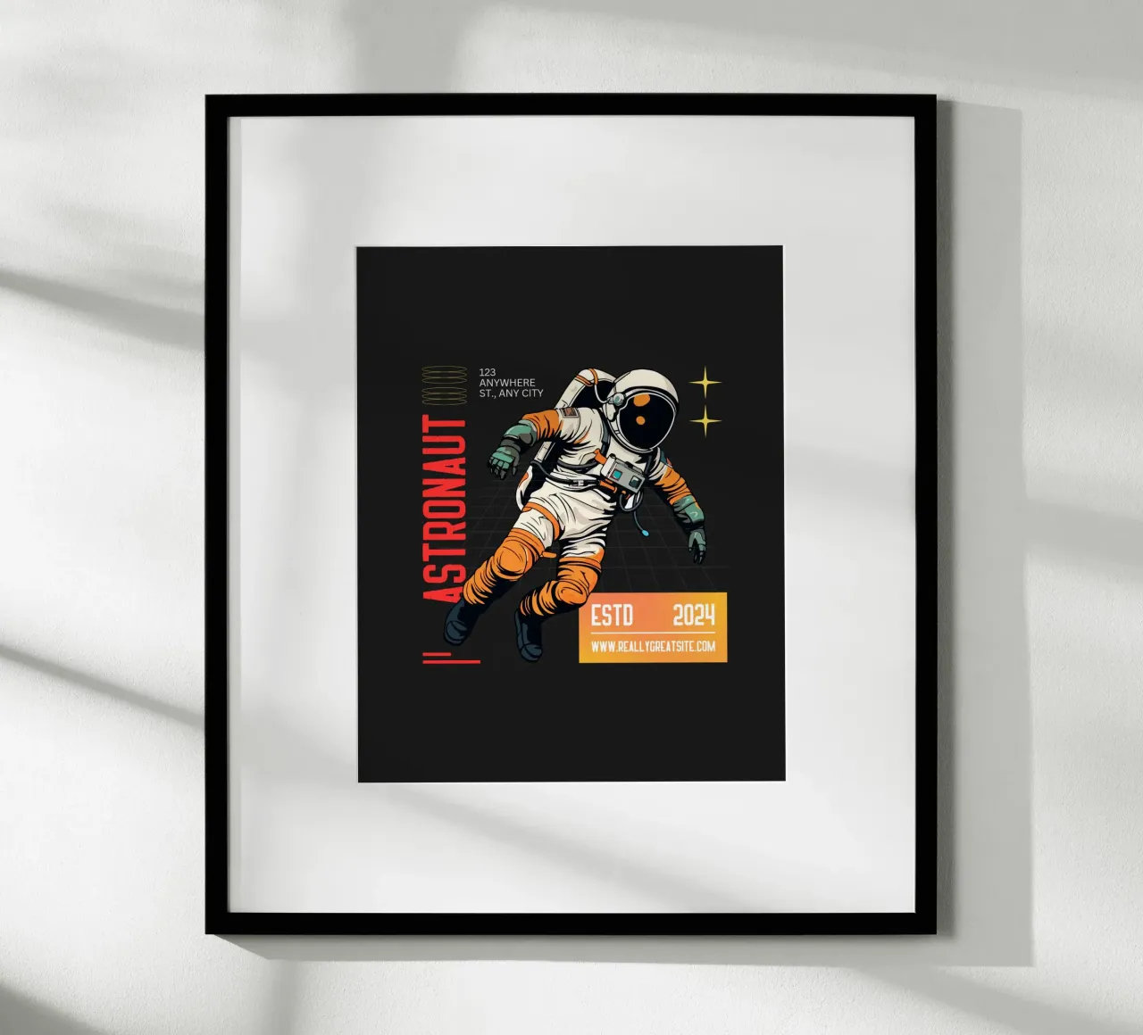 Astronauta poster da Agnazarshop