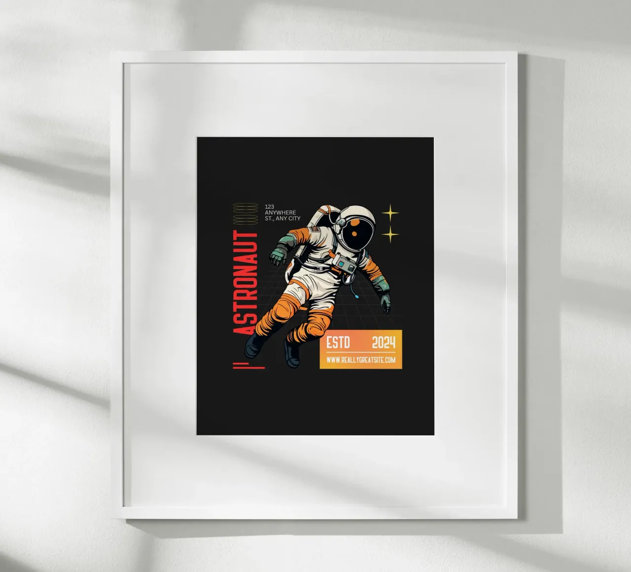 Astronauta poster da Agnazarshop