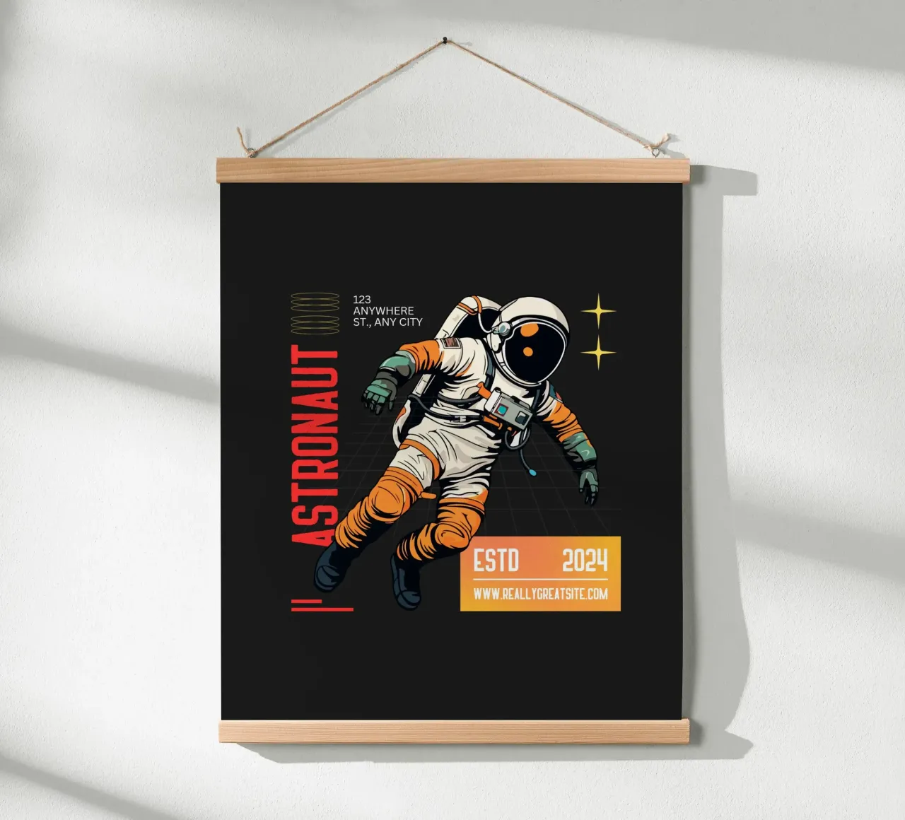 Astronauta poster da Agnazarshop